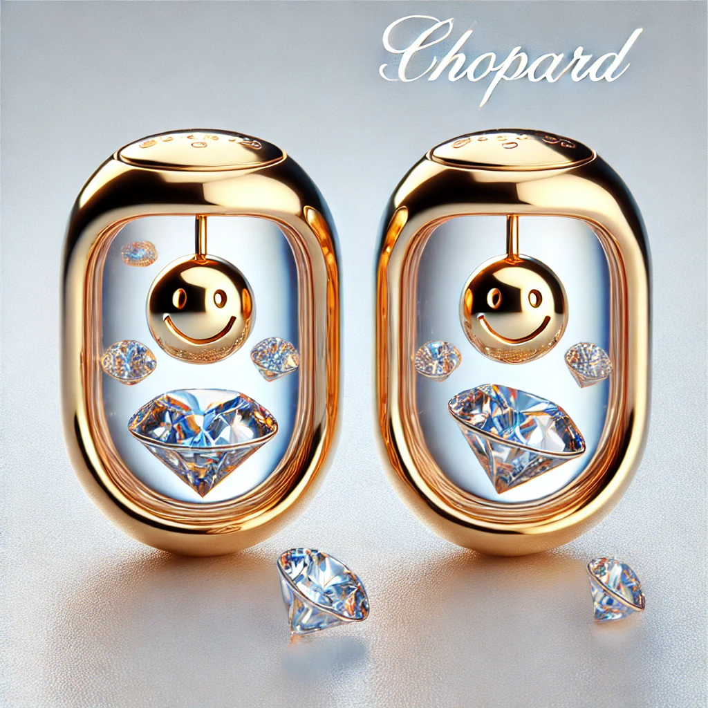 瑞士必買精品5. Chopard Happy Diamonds Earrings